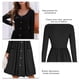 thumbnail image 5 of Vestido de Manga larga NikouMX para mujer con botones redondos, 5 of 6