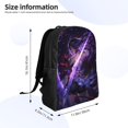 thumbnail image 4 of Seele Honkai Star Rail Backpack Cute Anime Large Capacity Multifunction Backpacks Lightweight Sports Travel Laptop Bag, 4 of 5