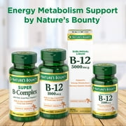 Natures Bounty Vitamin B12 Gummies, Multi-Flavored, 90 Ct