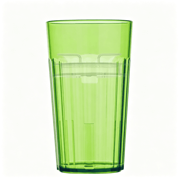 BPPEG Smart Cup (Green 1-Pack) Open Training Cup,Toddler Cup,No Suction 6Oz,360 Control-Flow,Premium High-Impact Plastic Open Cups for Toddlers