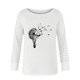 thumbnail image 4 of Camisas Para Mujer, Camiseta de Manga Larga Con Cuello en V de Moda de Gran Tamaño, Blusa Suelta Con Estampado de Otoño, Tops Odeerbi  ODB130623, 4 of 5