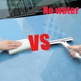 thumbnail image 4 of 3 in 1 Window Cleaning Scraper, 2025 New 3 in 1 Window Cleaner, Squeegee and Scrubber with Spray, for Windows, Walls, Car Windshields, Bathrooms, Kitchens,Easy to Clean Without Streaks (2Yellow), 4 of 7
