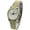 Two-Tone, variant on Unisex Adult Bling Watch - Iced-Out Oblong Design, Quartz Analog, Full Rhinestone Bracelet