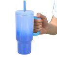 thumbnail image 4 of Con Aislamiento Doble Capa Acero Inoxidable Pajita 40 Oz para Frías Y Calientes, 4 of 9