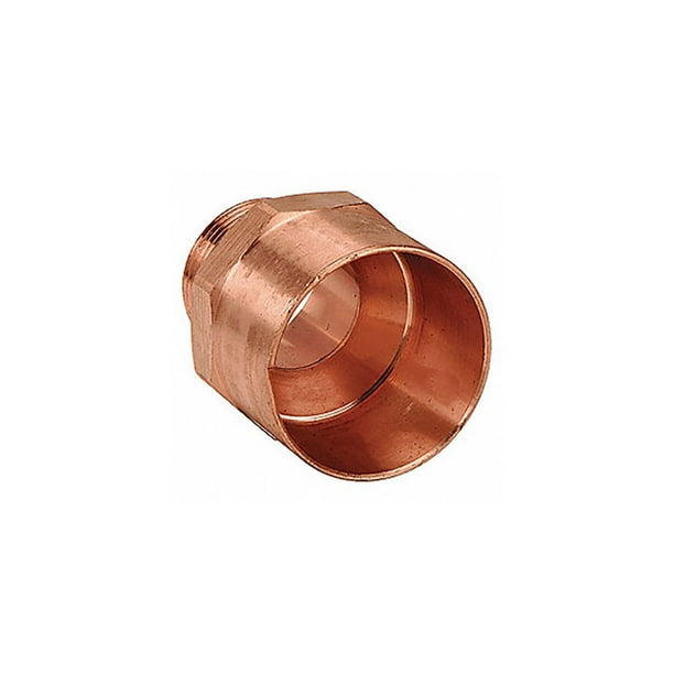 Thrifco Plumbing 3 4 Cop X 1 2 Ip Male Adapter Walmart Com Walmart Com