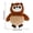 Owl, variant on Interactive Pink Monster Pet Toy, Automatic Vibrating Squeaky Dog Toy, Motorized Bouncing Plush Toy for Small Medium Dogs, Washable Cover Motion Sensor Fidget Toy, Exercise Boredom Buster