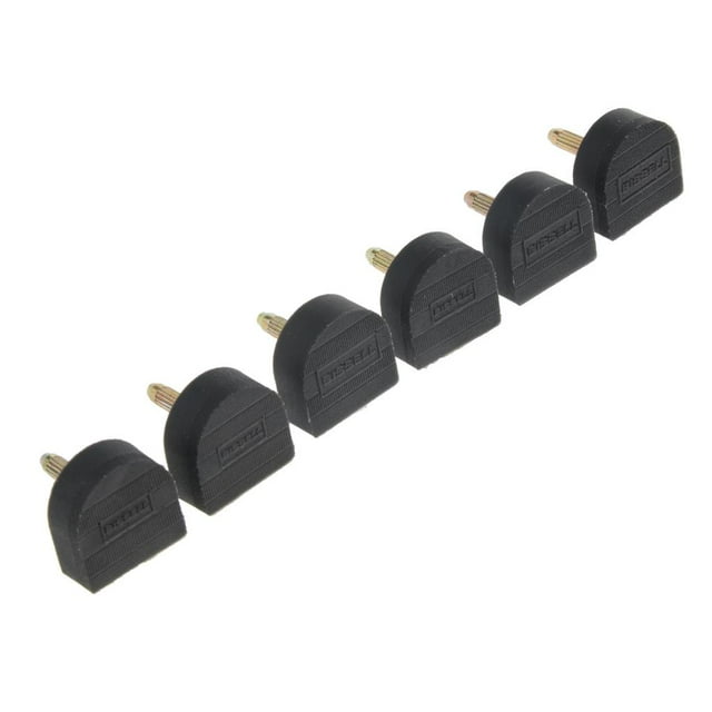 3 pares de puntas de Reparación de zapatos Tacos de repuesto Almohadillas de , Negro, 9mm Baoblaze reemplazo de grifos de tacón alto