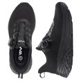 thumbnail image 4 of Black Slip Resistant Chef shoes for Women Work Shoes Comfortable Sneakers Kitchen Walking Shoes, 4 of 7
