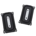 thumbnail image 4 of Bunblic 2x Speaker Passive Radiator Vibration Plate Subwoofer Vibration Membrane Passive Radiator Diaphragms High Performance Black, 4 of 8