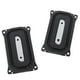 thumbnail image 4 of 2pcs altavoz radiador pasivo placa de reparación de audio negro para amantes de la música de de subwoofer resistente, 4 of 8