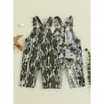 thumbnail image 3 of BemeyourBBs Toddler Baby Boy Girl Camouflage Overalls Camo Outfit Jumpsuit Print Sleeveless Romper Suspender Pants Kids Hunting Clothes, 3 of 9