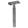 thumbnail image 1 of Maquinillas de afeit de seguridad manuales pa hombres, afeitaa clásica de de doble, ca de afeitado, 5 uds., cuchillas de afeit pa peluq Colcomx maquinilla de afeitar de seguridad de doble filo, 1 of 5