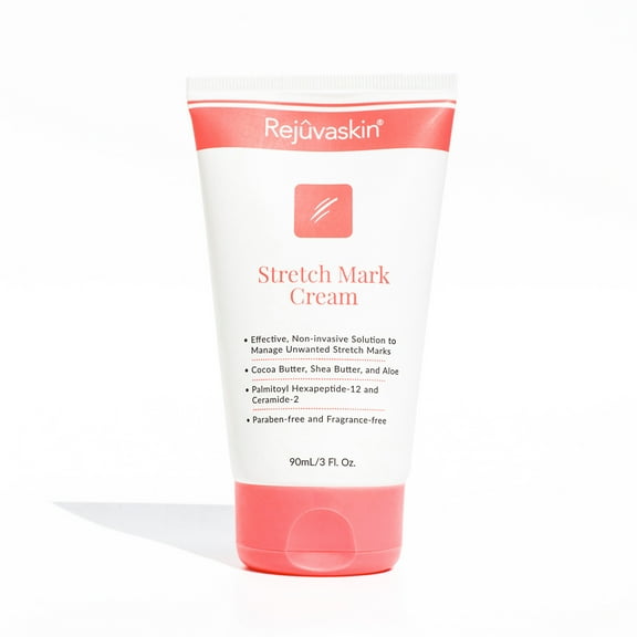 Rejuvaskin Stretch Mark Cream, Hydration and Collagen Formula, 3 fl oz/90 ml