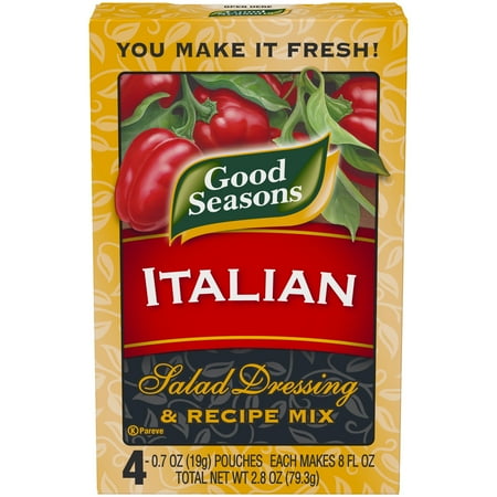Good Seasons Italian Salad Dressing & Recipe Mix 4-0.7 oz. Packets