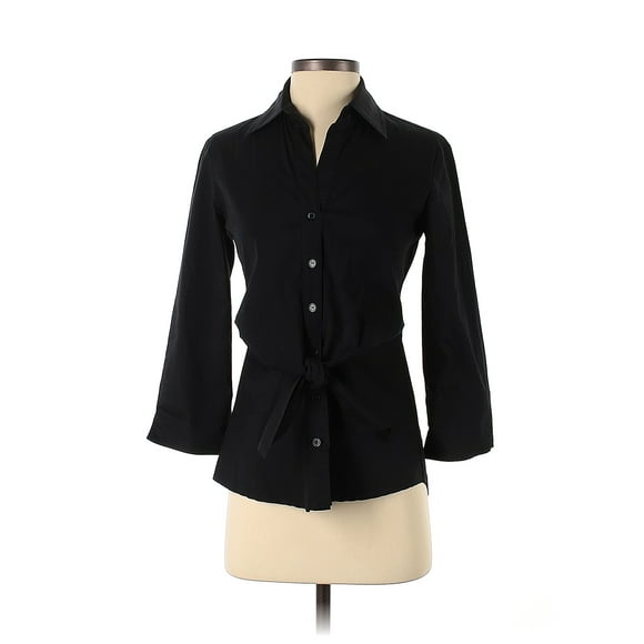Pre-Owned Finley Women's Size XS 3/4 Sleeve Button-Down Shirt