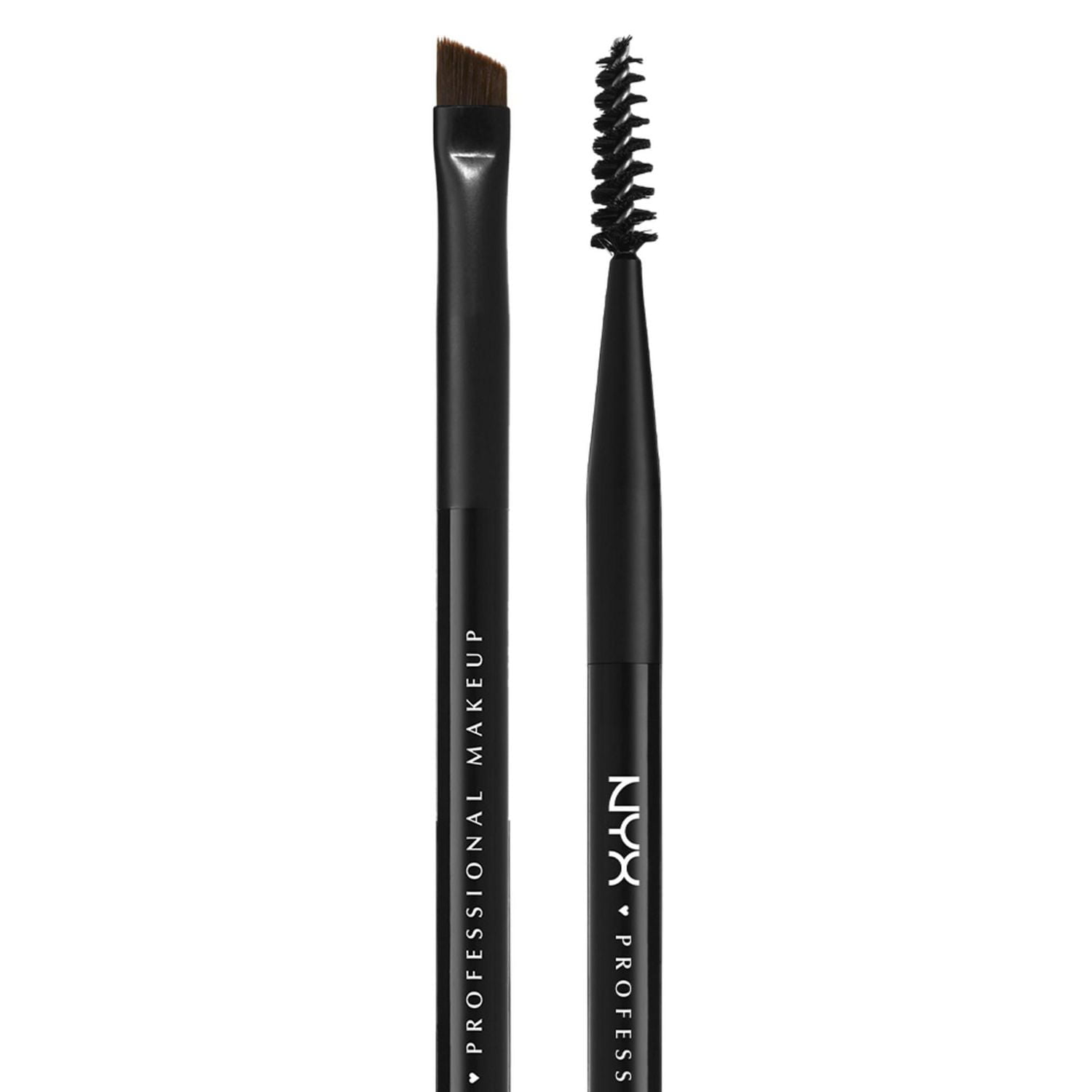 NYX Professional Makeup Pro Dual Brow Brush, PRO DUAL BROW BRUSH
