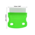 thumbnail image 4 of Durable Short Teeth Pet Grooming Brush for Pet 2.44"x2.05" Green, 4 of 6
