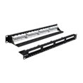 thumbnail image 2 of Wavenet WAV-5EPP24 24 Port Cat5e Patch Panel, Black, 2 of 2