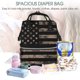 thumbnail image 5 of Disketp American Flag with Desert Camouflage Mochila de Pañales de Gran Capacidad con Múltiples Bolsillos, Mochila de Viaje Multifuncional para Bebé, Unisex, Moderna y Resistente, 5 of 6