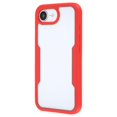 thumbnail image 5 of For iPhone 16e Case Acrylic TPU Clear Phone Cover with PET Screen Film - Green, 5 of 5