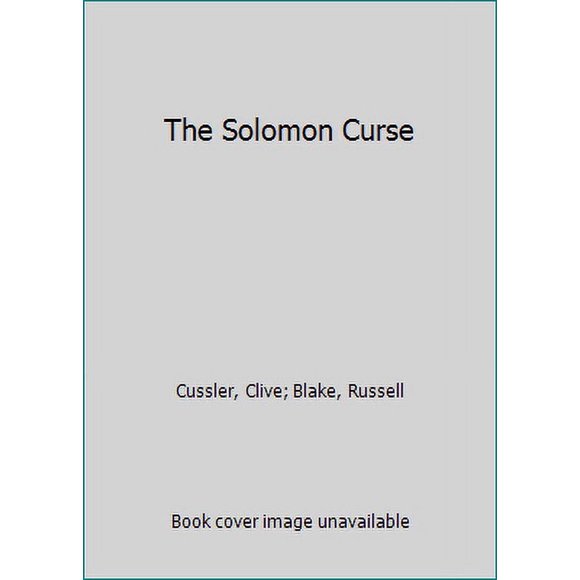 Pre-Owned The Solomon Curse (Hardcover) 039917432X 9780399174322
