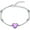 Colorful, variant on Pet Paw Urn Bracelet for Ashes Adjustable Heart Cremation Bracelet for Pets Ashes Stainless Steel Dog Cat Cremation Jewelry Memorial Keepsake Bangle