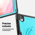 thumbnail image 4 of XYX Case for Samsung Galaxy Tab S10 Lite 10.9 Inch with Rotating Stand, Shoulder Strap, 2in1 Shockproof Cover, Sky Blue, 4 of 7