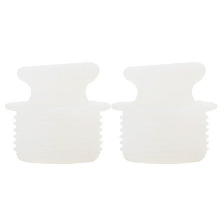 

HOMEMAXS 2pcs Durable Silicone Sealing Stoppers Household Thermal Insulation Hot Water Bottle Plugs