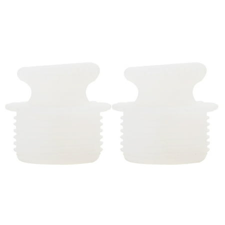 

HOMEMAXS 2pcs Durable Silicone Sealing Stoppers Household Thermal Insulation Hot Water Bottle Plugs