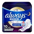 thumbnail image 1 of Toallas femeninas Always Ultra-Gel ultra-gel flujo súper abundante con alas 10 pzas, 1 of 4