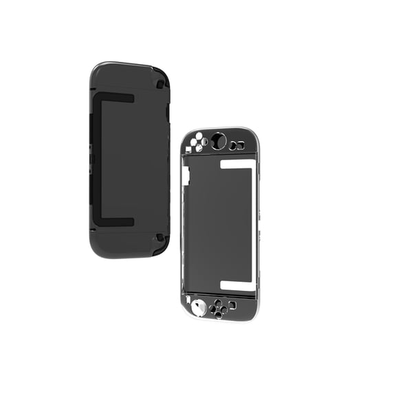 Switch 2 Protective Case, Dockable Hard Shell Cover for Nintendo Switch 2 Console & Controllers, Kickstand Cutouts, Anti-Yellowing PC Material (Color Options)
