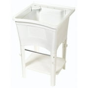 Zenith Basic Ergo 20 Gallon 24 In. W x 24 In. L Laundry Tub LT2005W