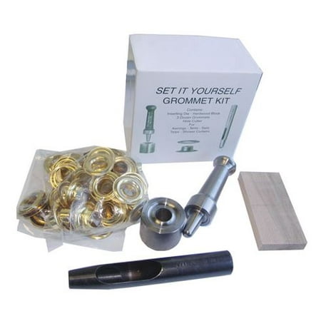 

1/2 Home Grommet Kit - BRASS Size 4