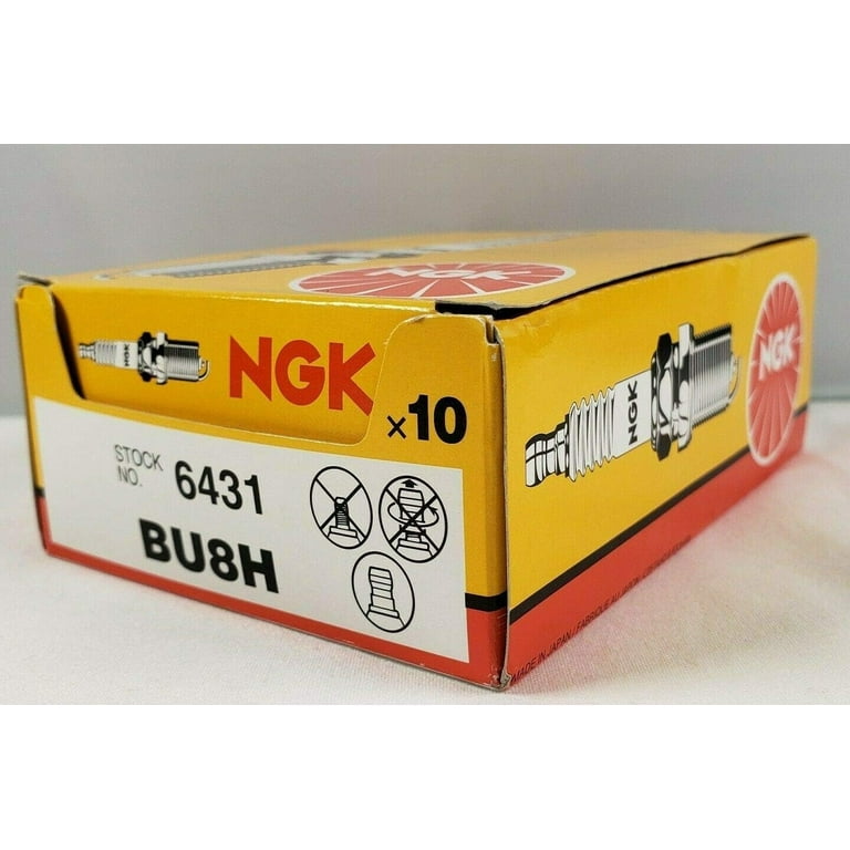 NGK Standard Spark Plug Stock 6431 BU8H NGK Standard Spark Plug Stock 6431 BU8H