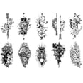 thumbnail image 1 of Tatuajes en El Hombro Falsos 10 Piezas Suministro Fiesta Hombres Mujeres para La, 1 of 9
