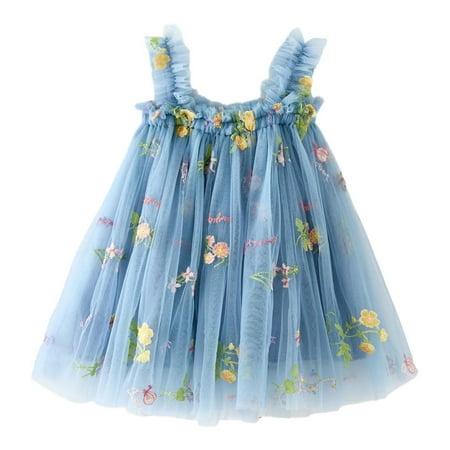 

Flower Girl Dress Tulle Satin Wedding Party Dress with Pearls Gilrs Birthday Party Dress with Bow-Knot Business Cute Toddler