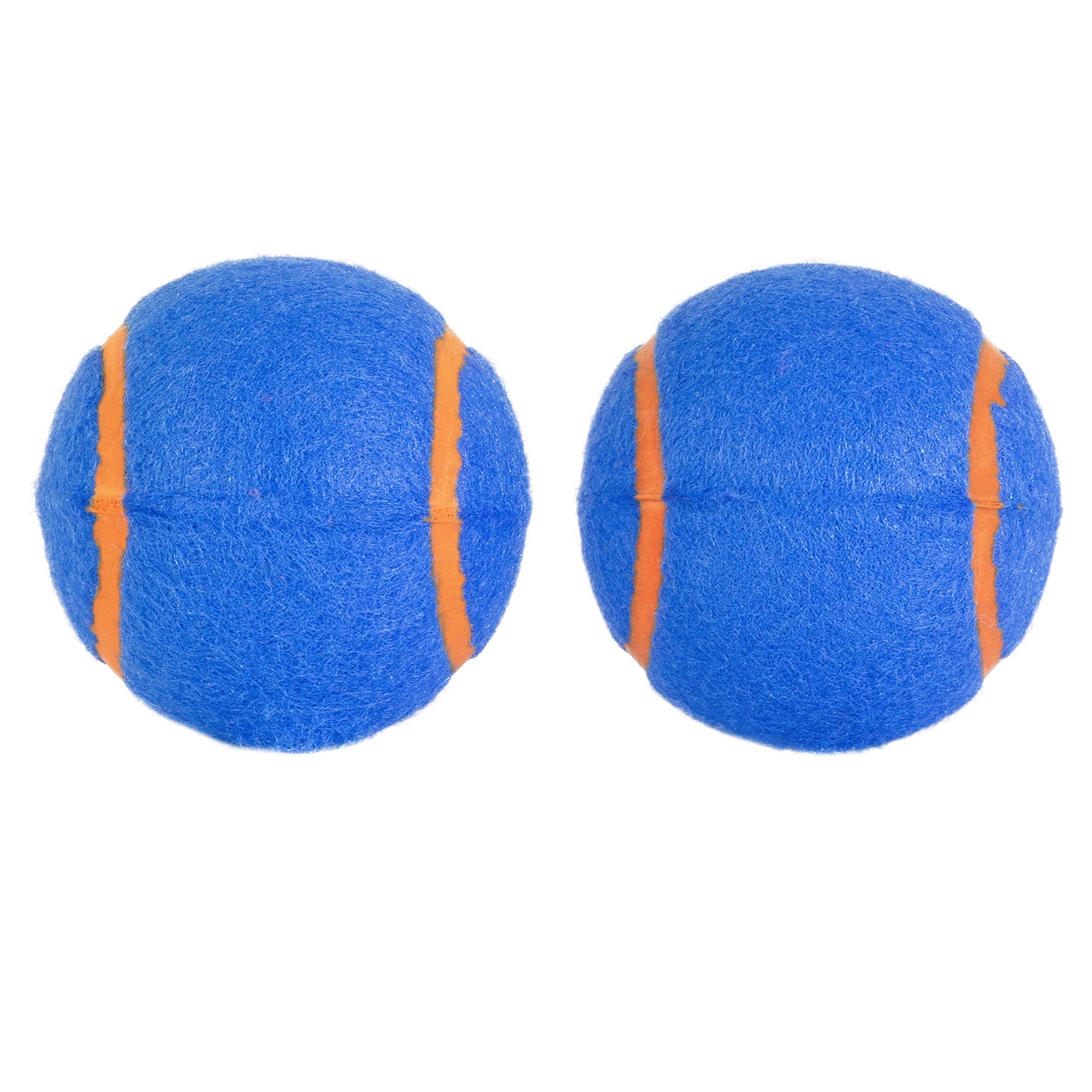 Chuckit! Squeaker Dog Tennis Balls Fetch Toy for Dogs, Small 2" for Pets up to 20 lbs, Blue, Pack of 2