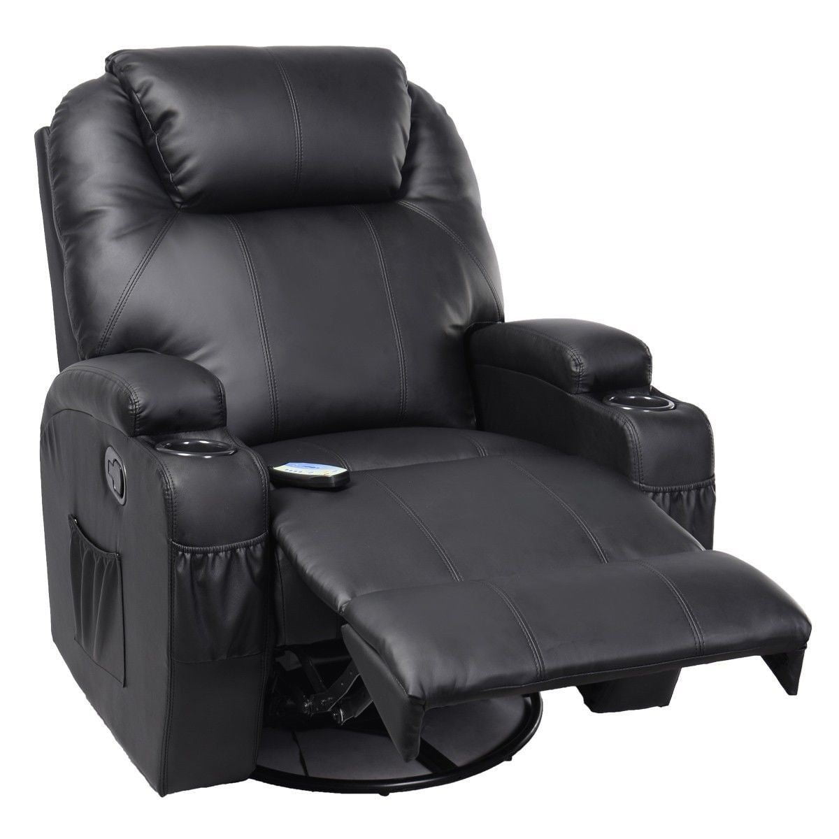 Recliner Massage Chair Deluxe with Heat and Control - Walmart.com