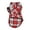 Red, variant on Cheers.US Cute Pet Dog Puppy Plaid Shirt Coat Clothes T-Shirt Top Apparel ,Cute Pet Dog Puppy Clothes Shirt Size XS S M L