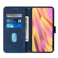 thumbnail image 4 of Allytechgroup 2 In 1 Wallet Case for Samsung Galaxy S23 FE, Detachable Shoulder Strap Bumper Anti-Scratch Cards Slots RFID Blocking Flip Stand Phone Case Cover for Galaxy S23 FE, Blue, 4 of 10
