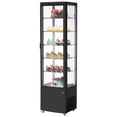 thumbnail image 6 of Garvee Commercial Display Refrigerator,10.52 Cu.ft Pastry Display Fridge with Adjustable Shelves,LED Lighting,Automatic Defrosting,Black, 6 of 6