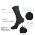 thumbnail image 4 of Hehanda 6 Pairs of White Diabetic Socks - Promotes Blood Circulation - Smooth and Breathable Socks, 4 of 6