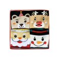 thumbnail image 3 of 4 Pairs Christmas Socks Cute Holiday Socks for Indoor Spring Fancy Christmas Style B, 3 of 8