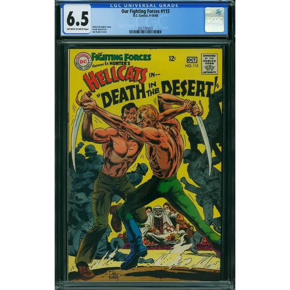 Our Fighting Forces #115 - CGC 6.5 Comic Book