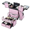 thumbnail image 5 of Byootique 2in1 Nail Polish Organizer Rolling Makeup Train Case Manicure Storage, 5 of 12