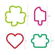 Assorted Shapes Plastic Cookie Cutter Set, 110 Pieces, by Way To Celebrate