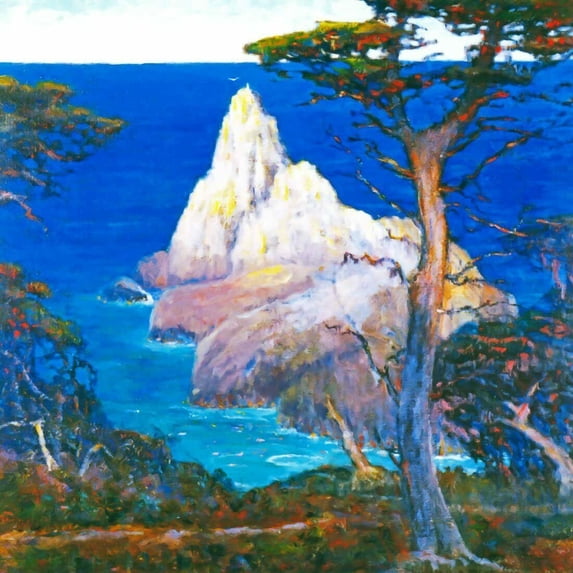 Calm Blue Day-Silva - CANVAS OR FINE PRINT WALL ART