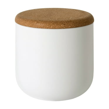 Beringer Cotton Ball Jar - White