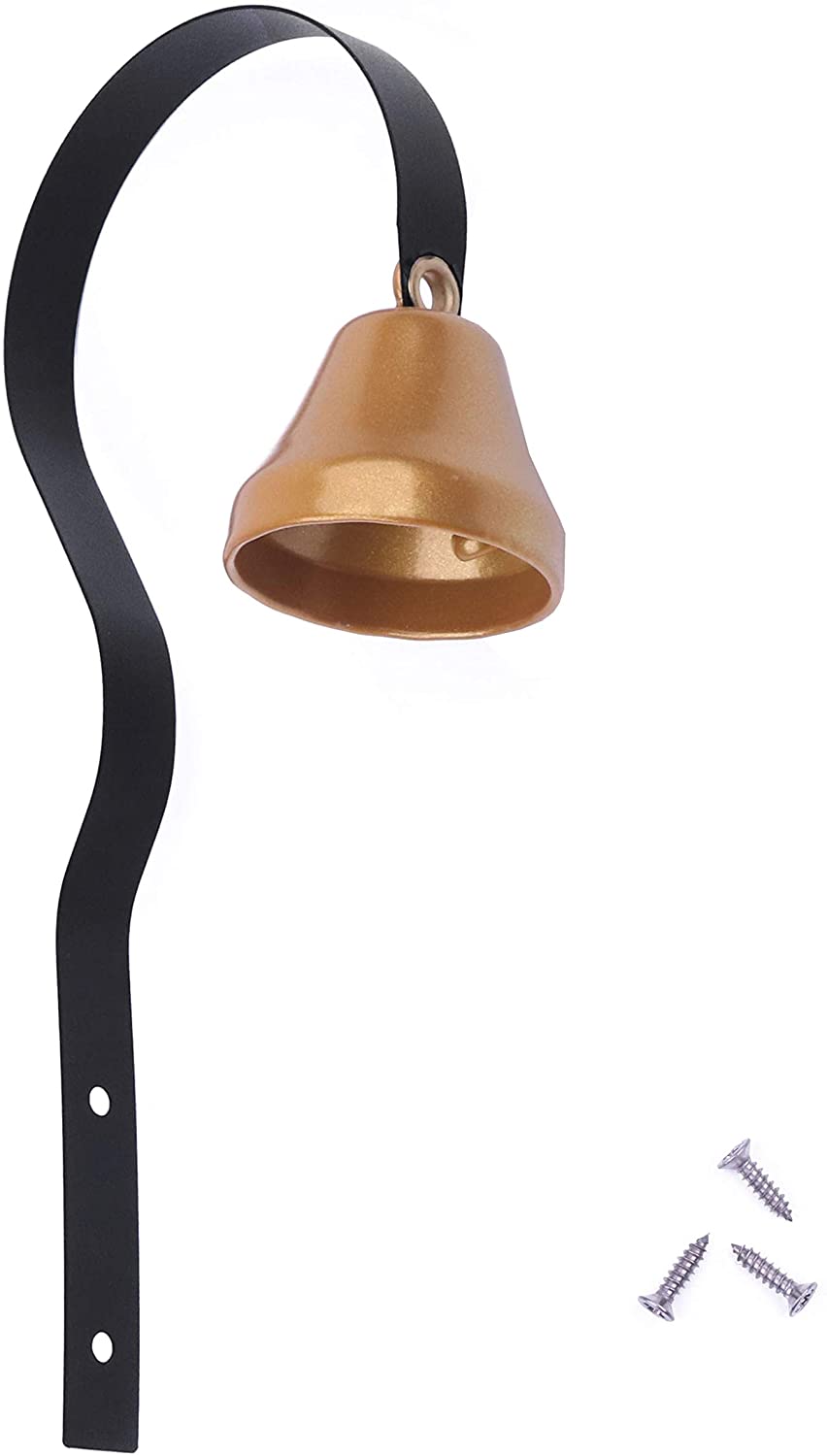 Dog Doorbell Metal Potty Brass Bell Tinkle Wall Mounted Shopkeepers