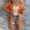 Orange, variant on Idoravan Cardigans for Women Spring Fashion Women Solid Loose Long Sleeve Cardigan Autumn Coat Blouse